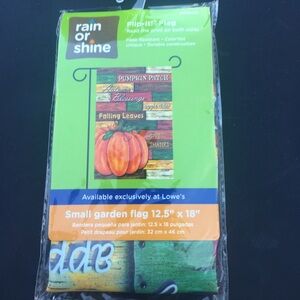 Autumn Blessings small garden flag
